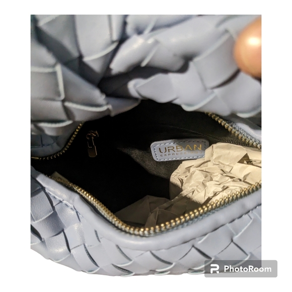 Urban Expressions Vegan Leather handbag - color "Denim" - Picture 3 of 3